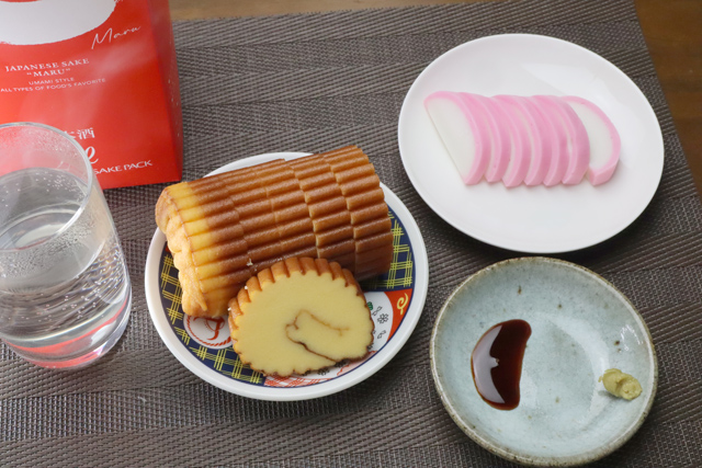 かまぼこと伊達巻