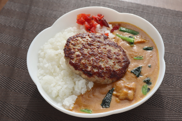 ハンバーグカレー