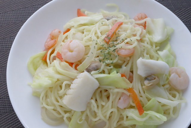 海鮮塩焼きそば