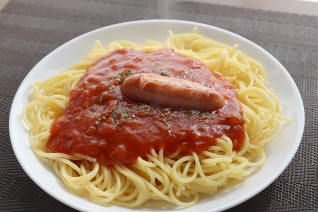 ミートソーススパゲティ