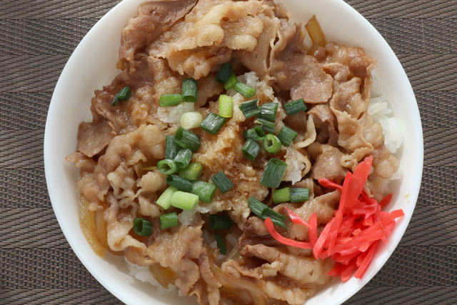 おろしポン酢牛丼