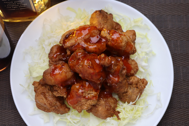 唐揚げスイートチリソース