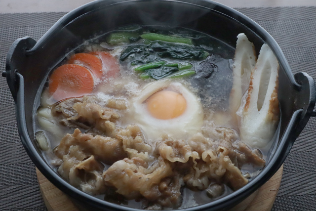 鍋焼きうどん
