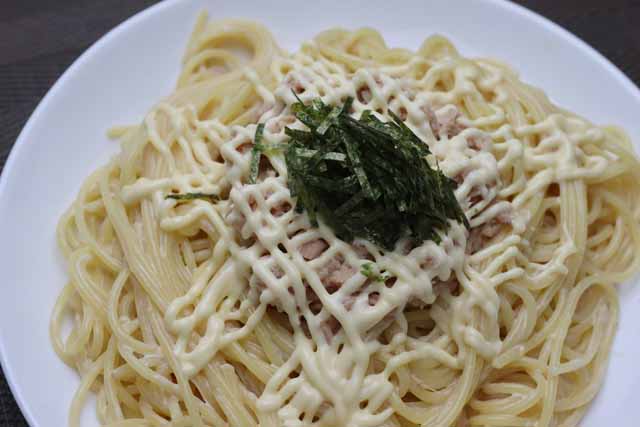 ツナマヨパスタ