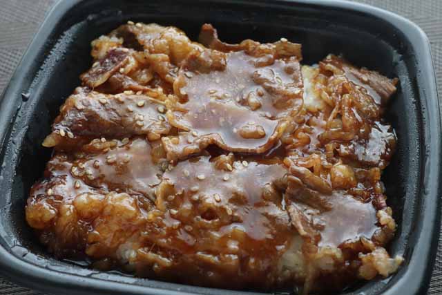 カルビ弁当