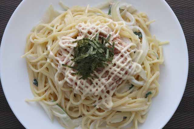 ツナマヨパスタ
