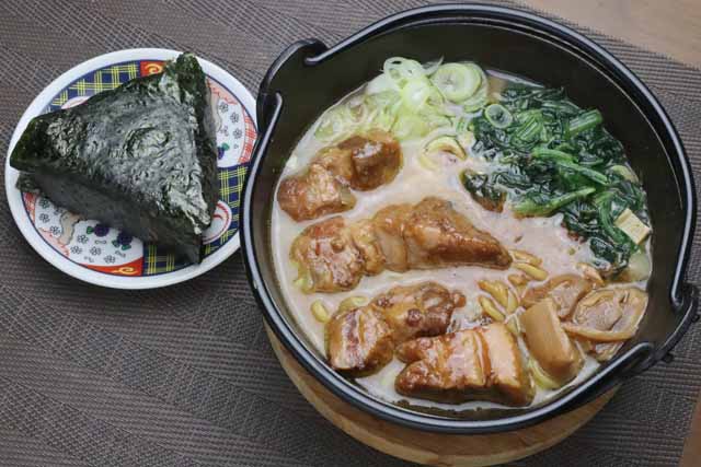 角煮味噌ラーメン